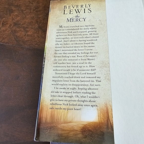 Rose Trilogy #3 The Mercy, By Beverly Lewis, Hardcover, Pre-owned - Picture 4 of 8